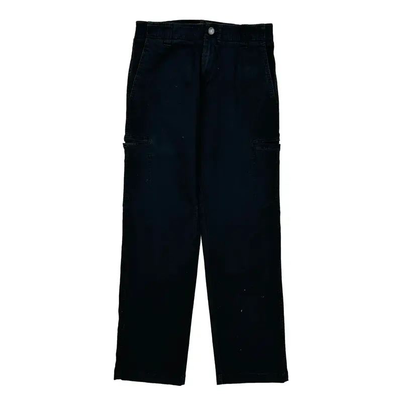 Lee Trousers - 29W 30L Black Cotton Blend