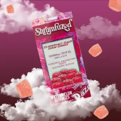 Shrumfuzed 10pk Gummies (8000mg) Watermelon