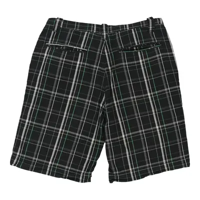 Nike Checked Shorts - Medium Navy Cotton