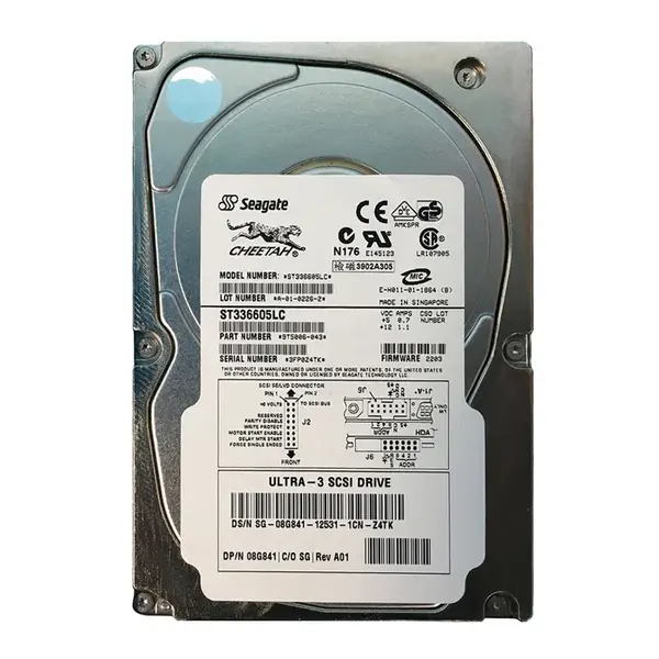 9T5006-043 Seagate 36GB Ultra-160 SCSI 10000 3.5-inch 4MB Hard Drive