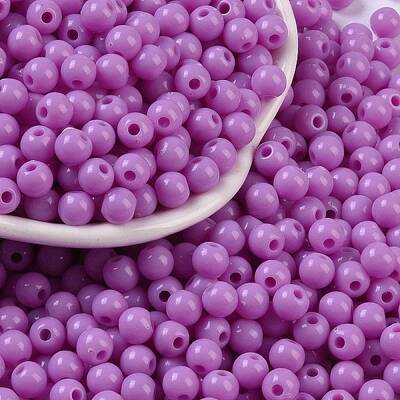 Opaque Acrylic Beads