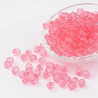 Transparent Acrylic Beads