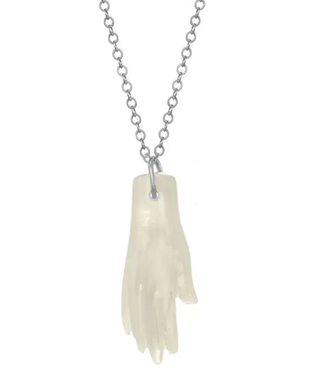 Hana Necklace | Metal Color: Silver