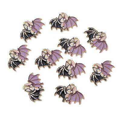 Alloy Enamel Pendants