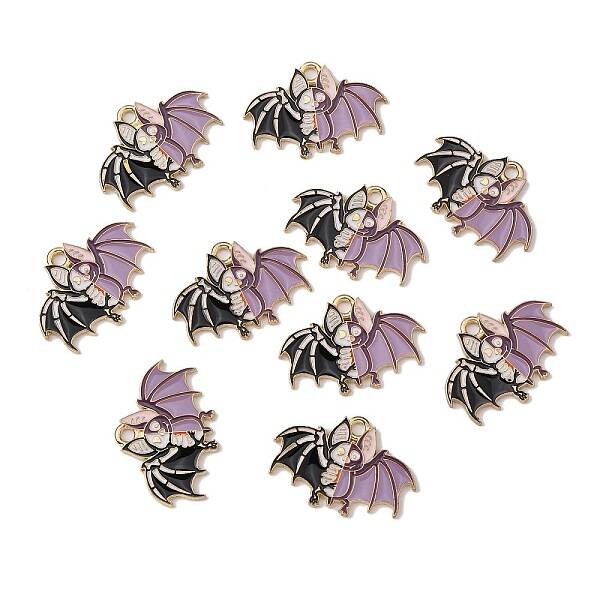 Alloy Enamel Pendants