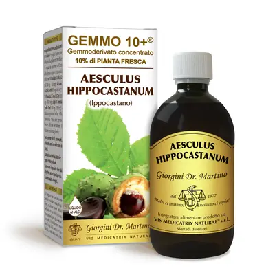 Dr Giorgini gemmo 10+ horse chestnut 500 ml non-alcoholic liquid