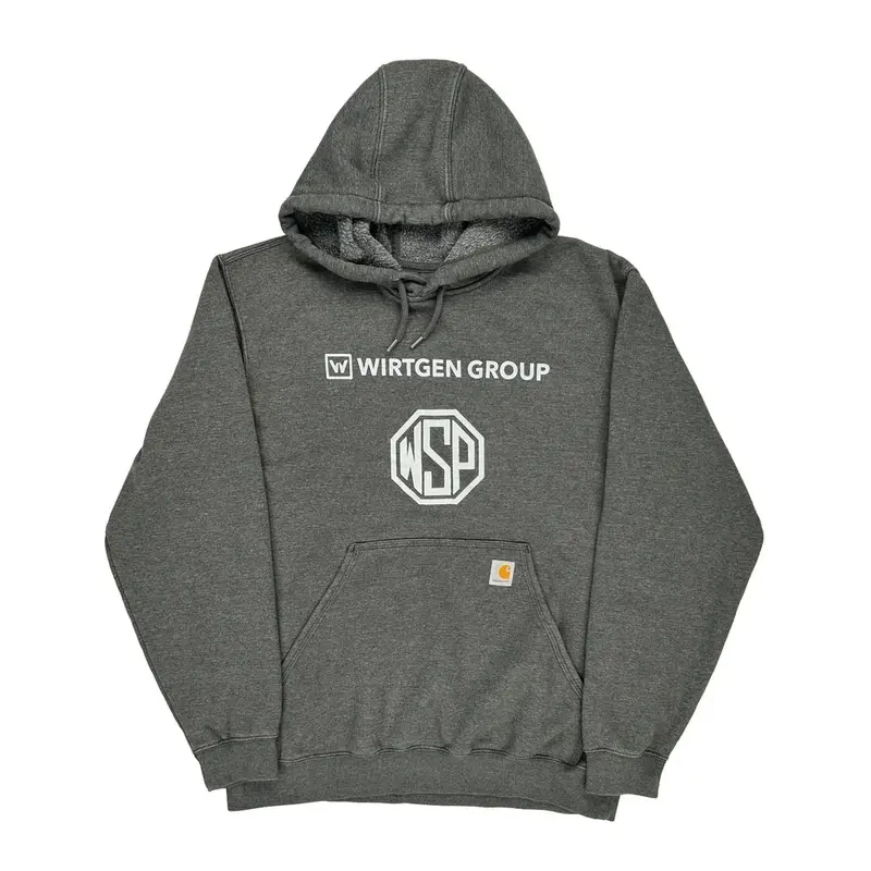 Wirtgen Group Carhartt Hoodie - Large Grey Cotton Blend