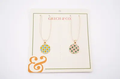 Kid's friendship necklace - Check