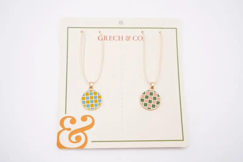 Kid's friendship necklace - Check