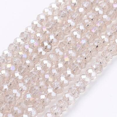 Electroplate Glass Beads Strands
