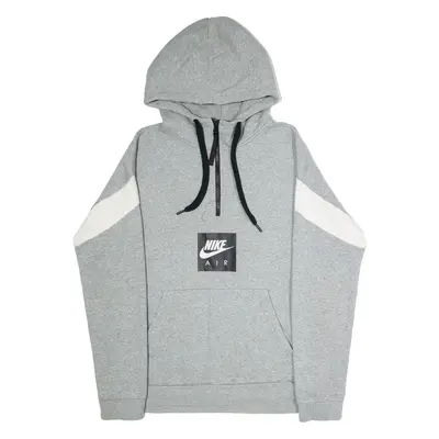 NIKE Air Mens Grey Hoodie M