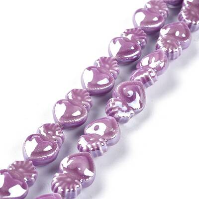 Smooth Handmade Porcelain Beads