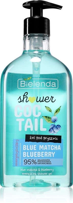 Bielenda Shower Coctail Blue Matcha + Blueberry energizing shower gel with antioxidant effect 400 ml