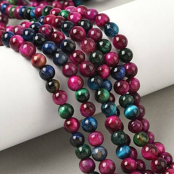 Natural Tiger Eye Beads Strands