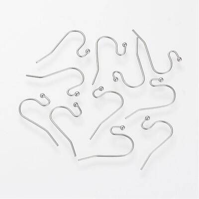 Tarnish Resistant 304 Stainless Steel Earring Hooks