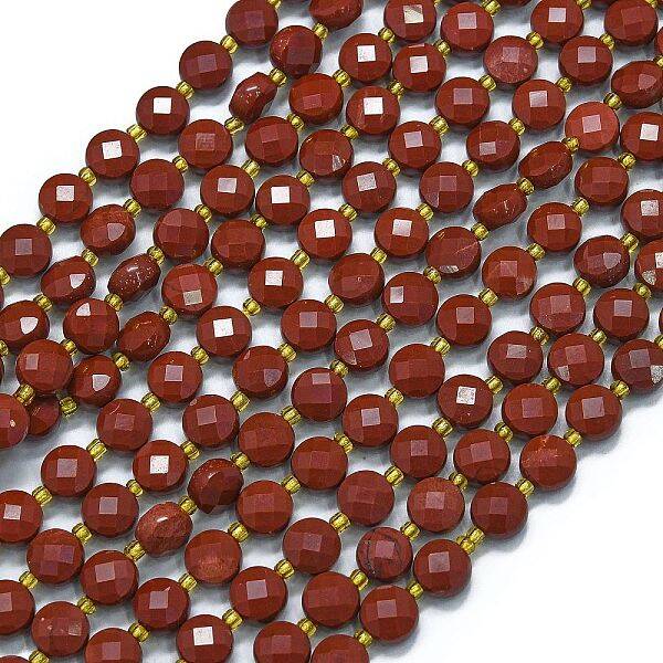 Natural Red Jasper Beads Strands