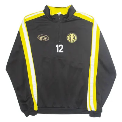 GEMS Fc Diegten-eptingen Mens Sweatshirt Black 1/4 Zip M