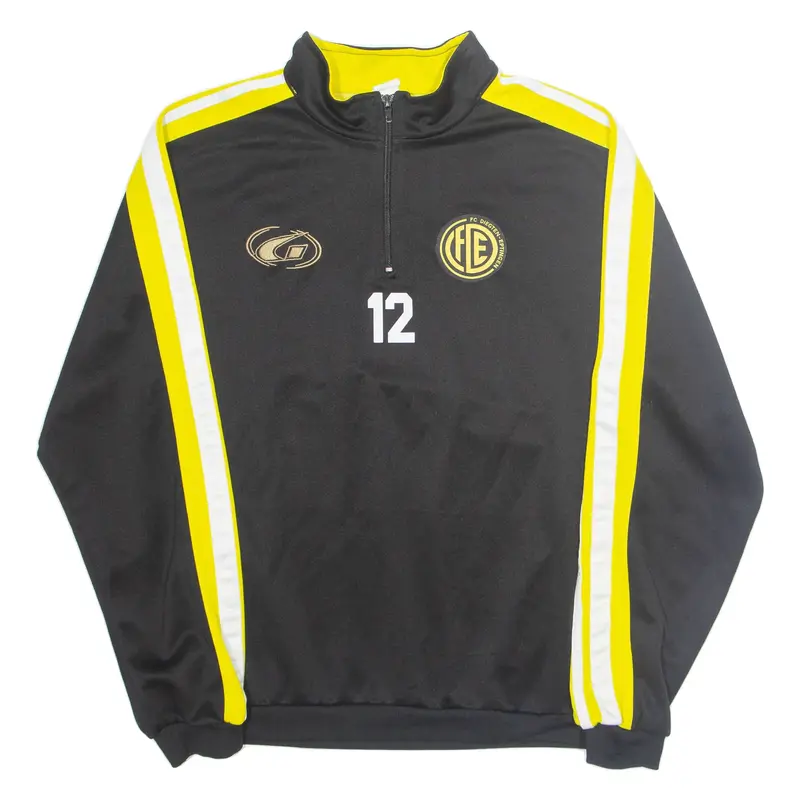GEMS Fc Diegten-eptingen Mens Sweatshirt Black 1/4 Zip M