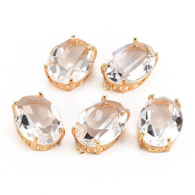 Transparent Glass Pendants