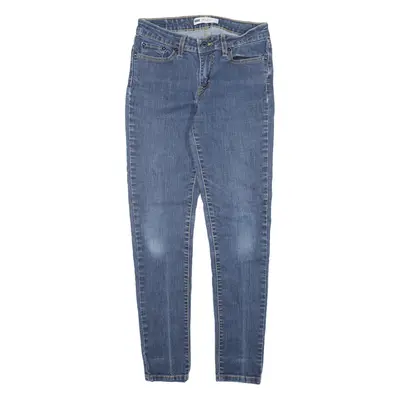 LEVI'S 535 Jeans Blue Denim Slim Jegging Womens W27 L28