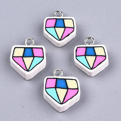 Handmade Polymer Clay Pendants