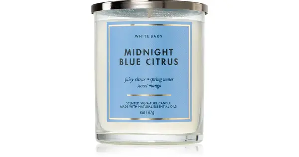 Bath & Body Works Midnight Blue Citrus scented candle 227gr