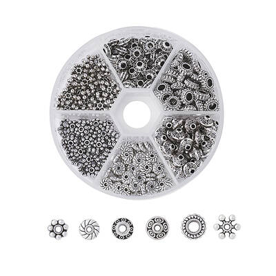 Tibetan Style Alloy Spacer Beads