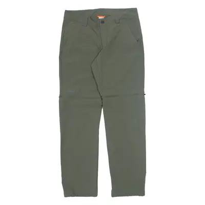 SHERPA Dolakha Outdoor Trousers Green Regular Tapered Womens W30 L32