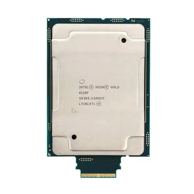 6126F Intel Xeon Gold 12-Core 2.60GHz 10.40GT/s UPI 19.25MB L3 Cache Socket LGA3647 Processor