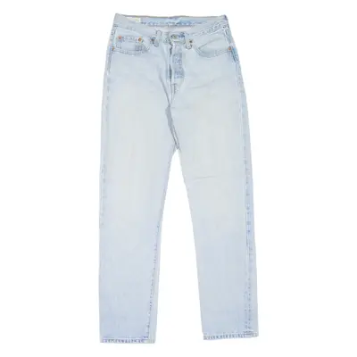 LEVI'S 501 BIG E Jeans Womens Blue Regular Straight Stone Wash W27 L30