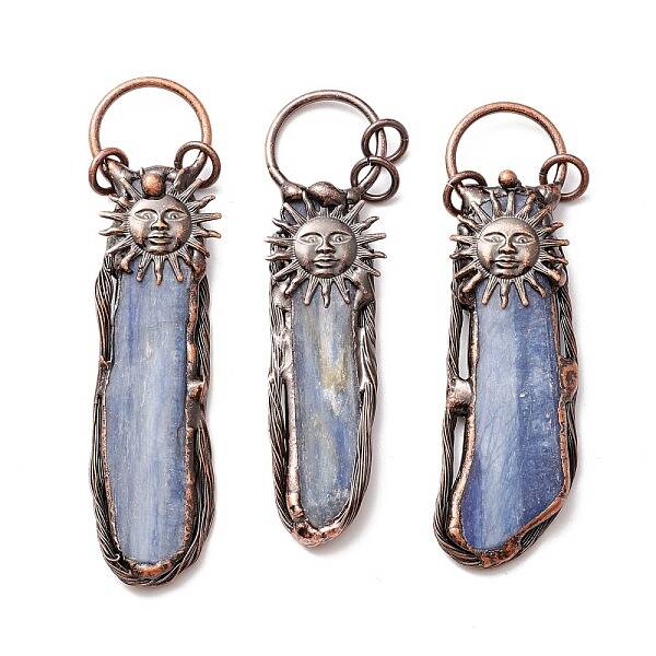 Natural Kyanite Big Pendants