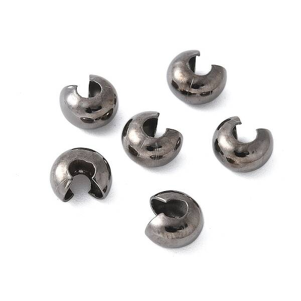 Brass Crimp Beads Covers