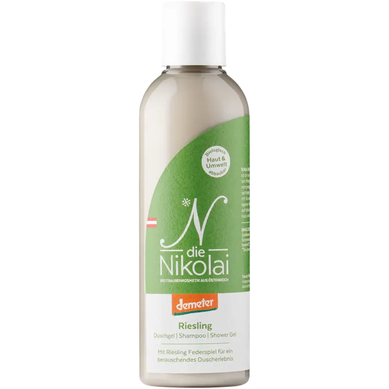 Dienikolai Riesling Wine Shampoo Shower Gel 200 ml