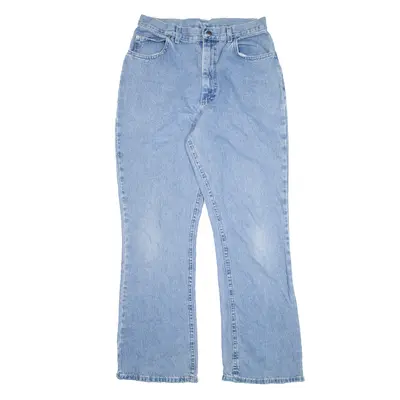 LEE Riveted Jeans Blue Denim Regular Bootcut Womens W28 L31