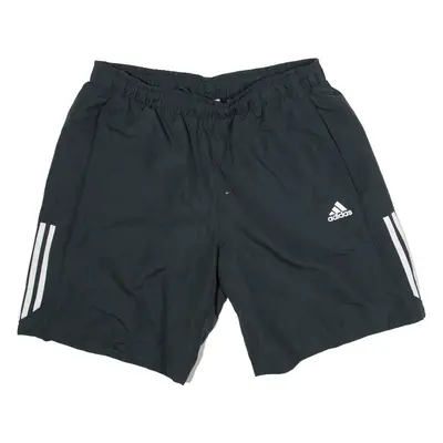 ADIDAS Mesh Lined Mens Swimming Shorts Black L W16