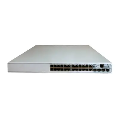 3Com 3CRUS2475 | Unified 20 x Ports PoE 10/100/1000Base-T + 4 x SFP Ports Layer 2 Managed Gigabit Ethernet Network Switch