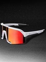 Unisex Sporty Flat Top Sunglasses, 2025 Summer Trendy Casual Sunglasses for Men & Women, Fashion Accessories for Outdoor Acti...