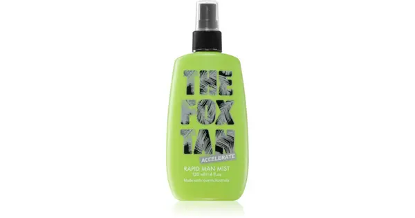 The Fox Tan Rapid Man refreshing body spray tanning accelerator for men 120 ml