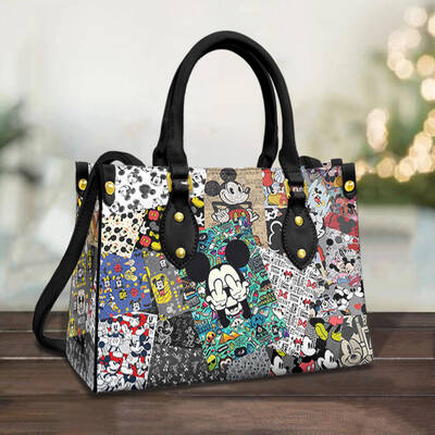Mickey Mouse Disney Leather Handbag