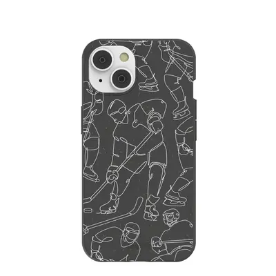 Black Play Sketch iPhone 14/16e Case