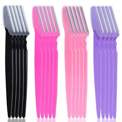 Eyebrow Razor, 20pcs/set Gentle Eyebrow Trimmers, Eyebrow Razors for Women, Facial Razors for Shaving, Shaping Tool
