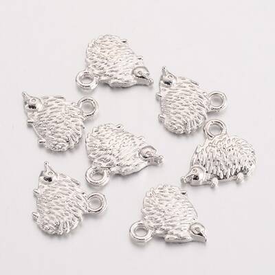Hedgehog Alloy Pendants