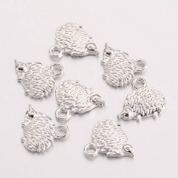 Hedgehog Alloy Pendants