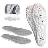 4D Insoles - 4D Cloud Technology Insole - Super Soft, Ultra Comfort Insoles, 4D Sports Shoes Insoles, Acupoint Massage Insole...