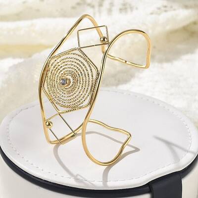 304 Stainless Steel Cuff Bangles for Women