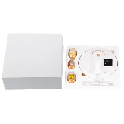 IPL Hair Removal Device With 3 Light Head 10 Energy Level 3 Mode SkinRecognition
