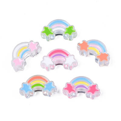 Transparent Acrylic Beads