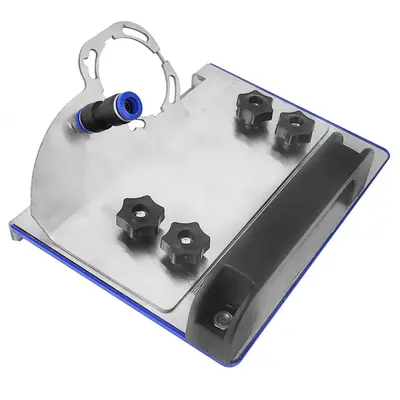 45 Degree Tile Chamfering Tool - Angle Grinder Stand for Tile 45° Chamfer Cutting, Type 100 Angle Grinder Attachment, Cuttin...