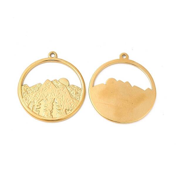 Ion Plating(IP) 304 Stainless Steel Pendants