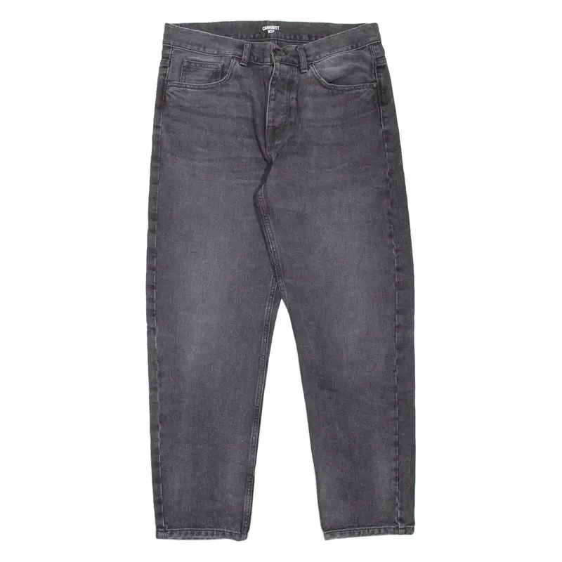 CARHARTT WIP Newell Pant Mens Jeans Grey Relaxed Tapered Stone Wash W32 L29